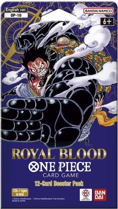 Actual product image One Piece Royal Blood OP-10 Booster Pack (EN) (English, Booster Pack)