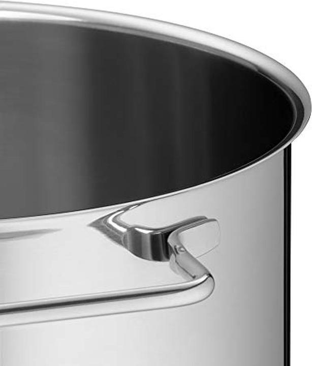 Produktbild WMF Spaghettitopf Pastatopf Nudeltopf Induktion Sieb 7,0l Edelstahl poliert (24 cm, Kochtopf, Edelstahl)