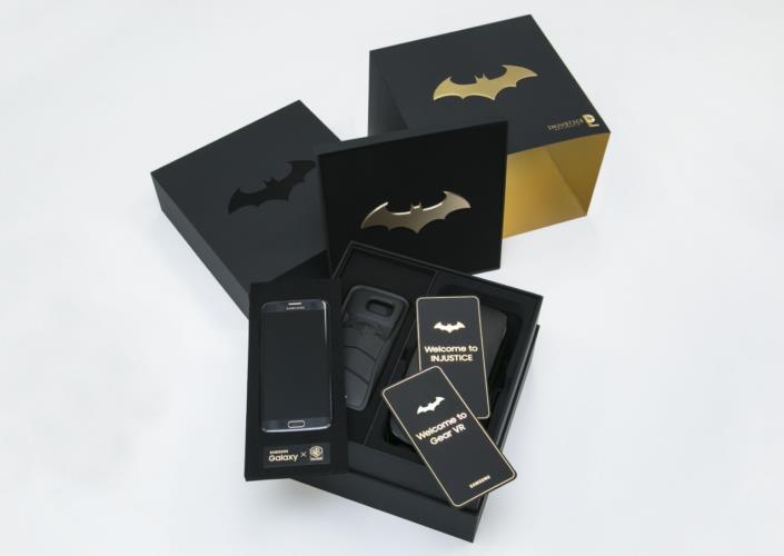 Produktbild Samsung Galaxy S7 Edge Injustice Batman Limited Edition (32 GB, Black, Black Onyx, 5.50", Single SIM, 4G)