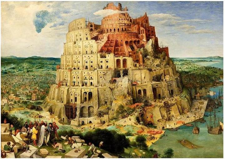 Actual product image Enjoy Puzzle ENJOY-1146 - Pieter Bruegel: The Tower of Babel, Puzzle, 1000 Pieces (1000 pieces)