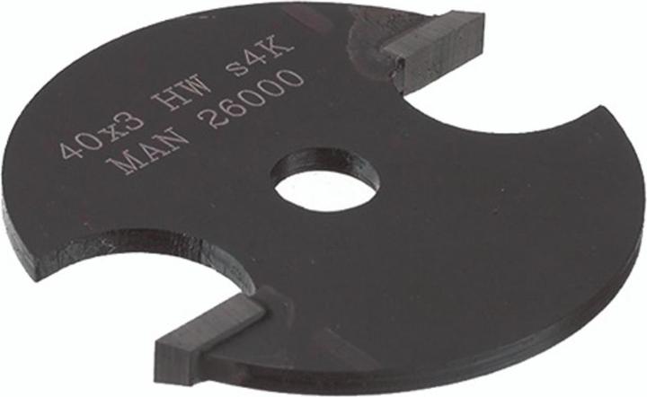 Actual product image Hws HM tipped disc grooving cutter