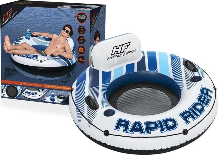 Actual product image Bestway swimming wheel Rapid Rider 135 cm