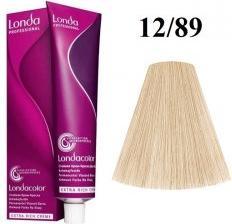 Actual product image Londa Cream hair color Color 12/89 special blond pearl-cendrè (Blond, Silver, White)