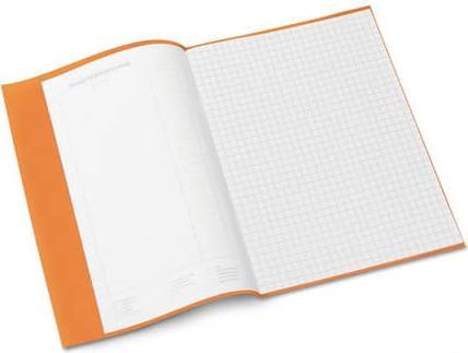 Actual product image HERMA Exercise book cover, DIN A5, made of PP, orange covered (A5)
