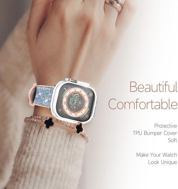 Image du produit Dux Ducis Apple Watch Ultra case alone 49 mm flexible smartwatch case silver