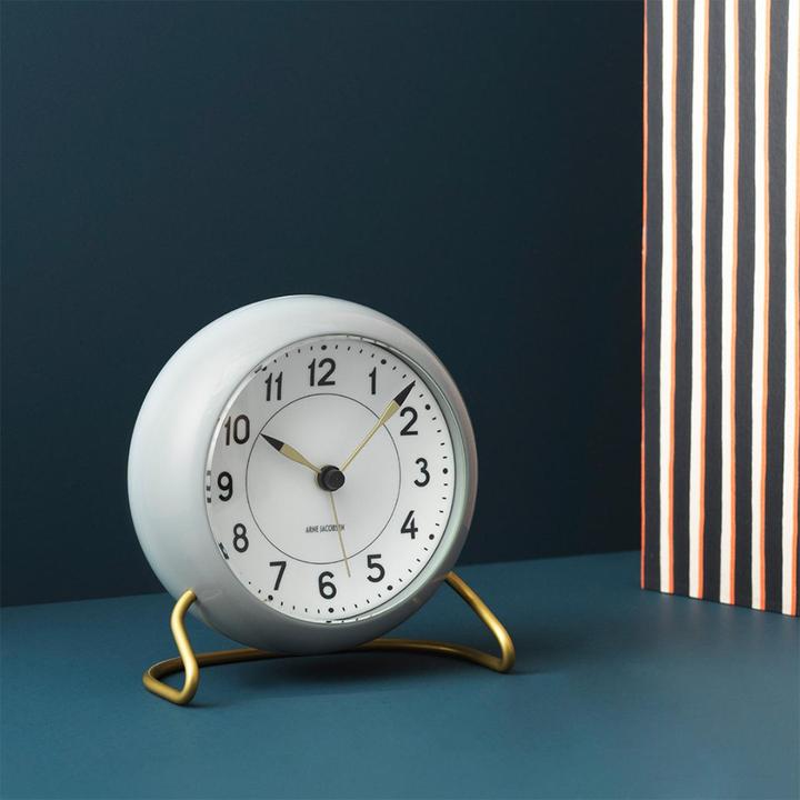 Actual product image Rosendahl Arne Jacobsen Station Table Clock with Alarm