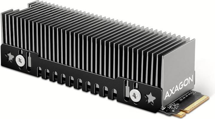 Axagon CLR-M2XT M.2 SSD passive cooler, aluminium - 2280