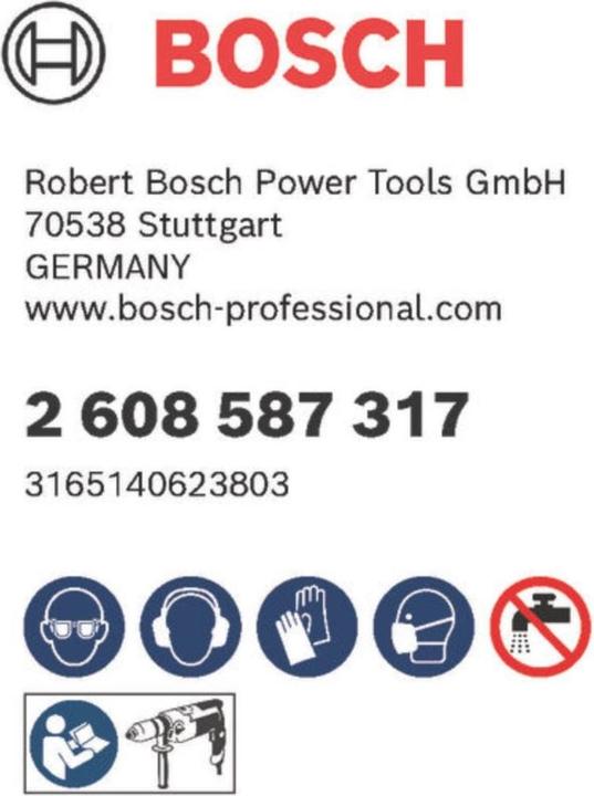 Image du produit Bosch Professional Zubehör PRO Core Cutter dry, 42 x 150 mm, G 1/2 pouce (42 mm)