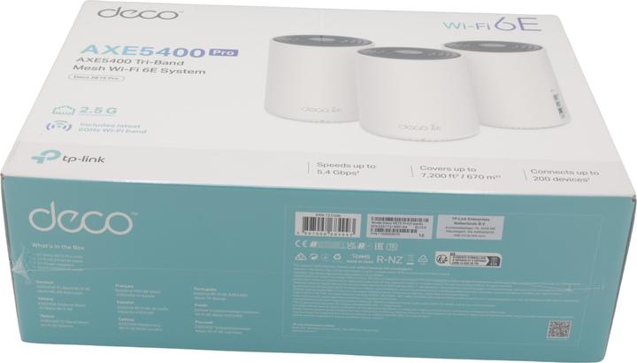 Actual product image TP-Link Deco XE75 Pro (3-pack)