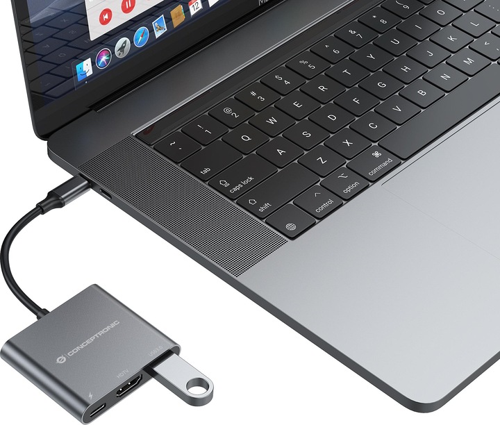 Produktbild Conceptronic DONN01G (USB-C, 1 Ports)