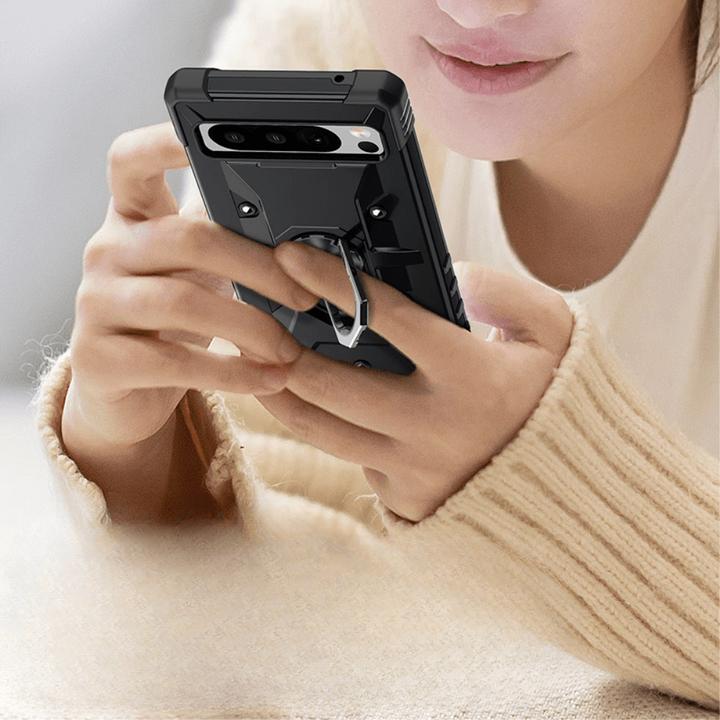 Produktbild Cover-Discount Google Pixel 8 - Armor Case mit Kickstand schwarz (Google Pixel 8)