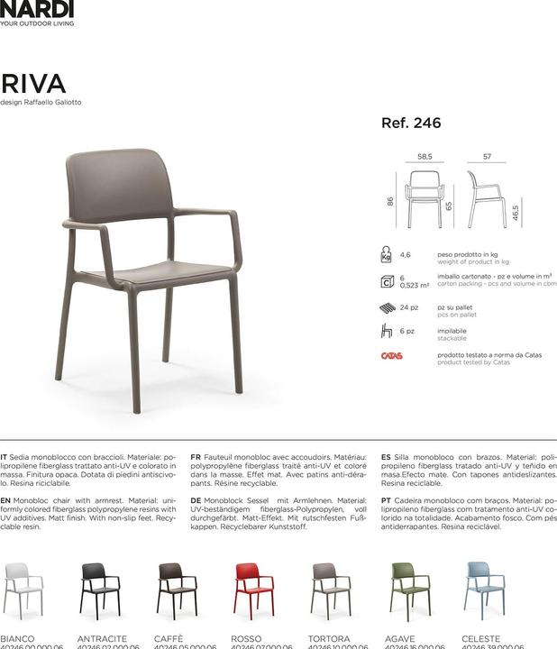 Produktbild Nardi Riva