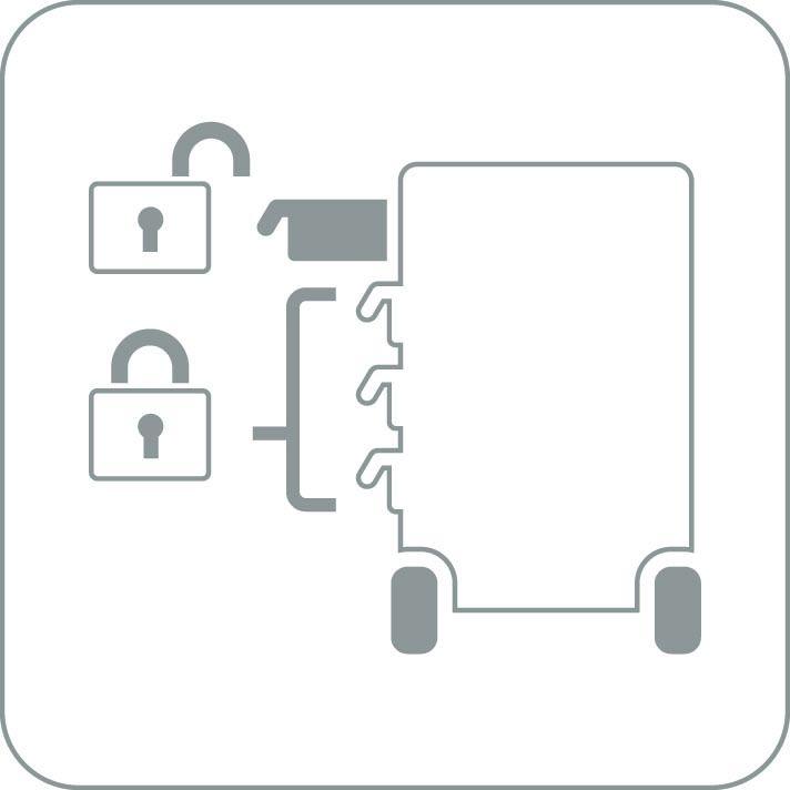 Produktbild Gedore WSL-L-TS-308 Werkzeugwagen workster smartline mit 308-teiligen Werkzeugsortiment (308 x)