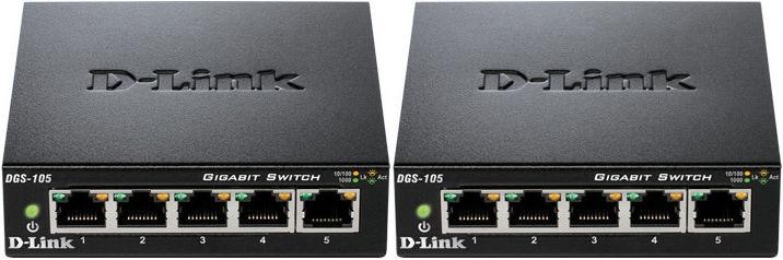 Image du produit D-Link DGS-105 - Lot de 2