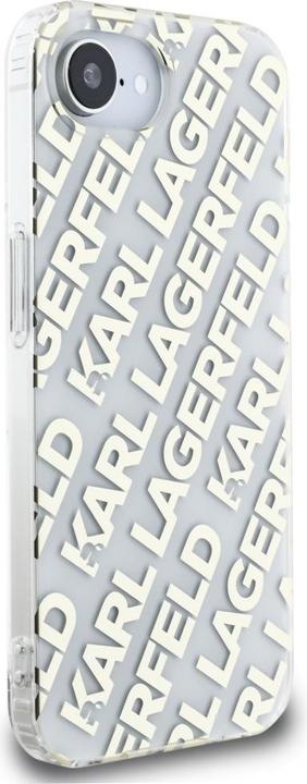 Produktbild Karl Lagerfeld Case IML Repeat Logo for iPhone 16e gold (Apple iPhone 16e)