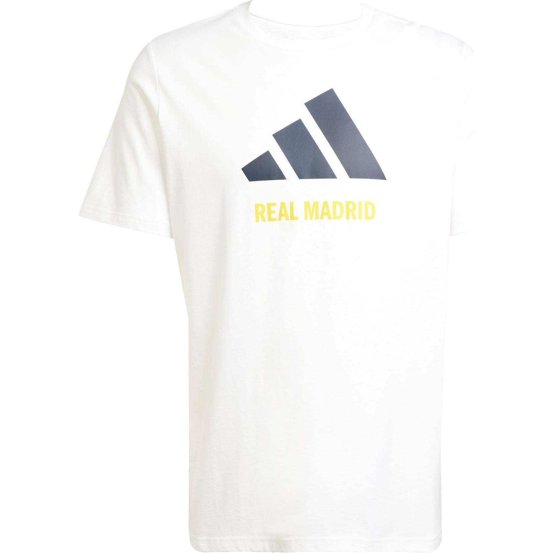 Adidas Real Madrid Saisonales Grafik-T-Shirt für Herren (S) (JM2124)