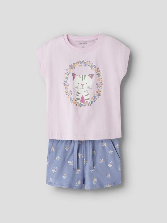 Actual product image Name it Pyjama Katze Blumen (92)