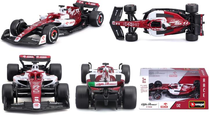 Image du produit Bburago F1 Voitures miniatures sans casque