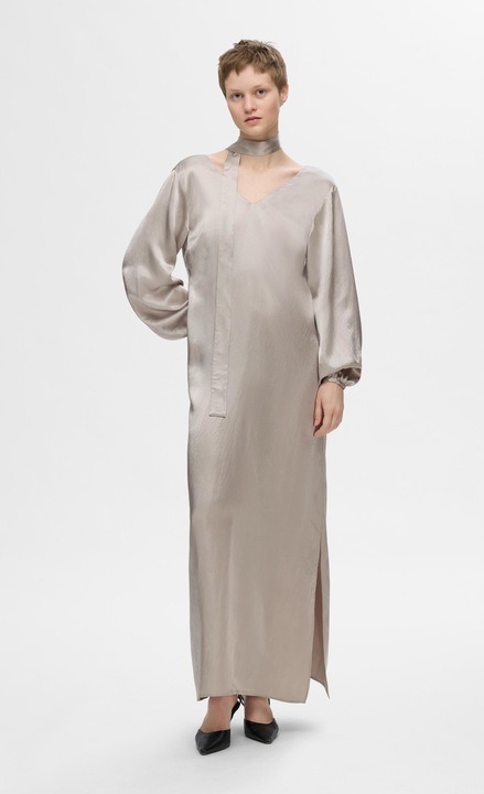Immagine prodotto Selected Femme Maxi abito in raso (40)