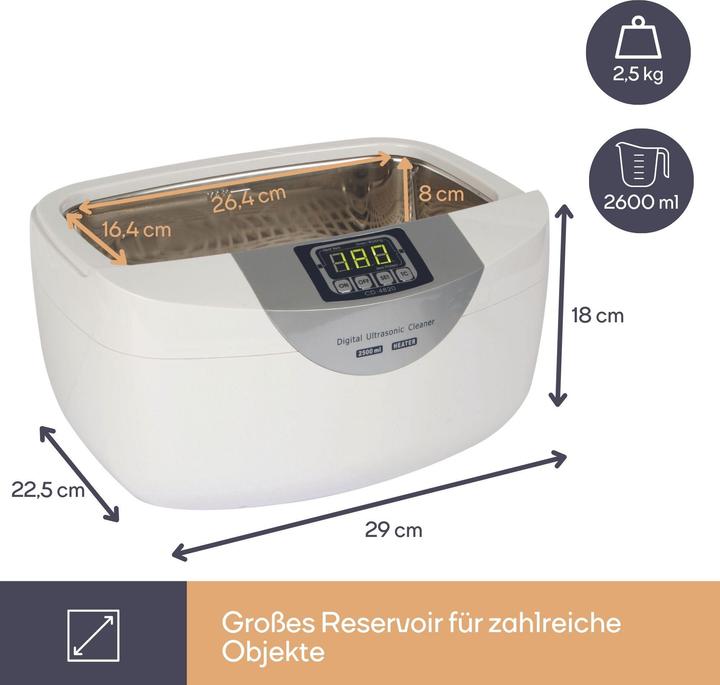 Actual product image Velleman Vtusc3 (35 kHz, 2600 ml)