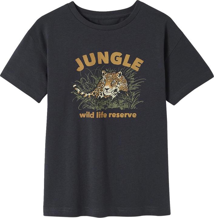 Produktbild Vertbaudet Jungen T-Shirt mit Tierprint, Recycling-Baumwolle (110)