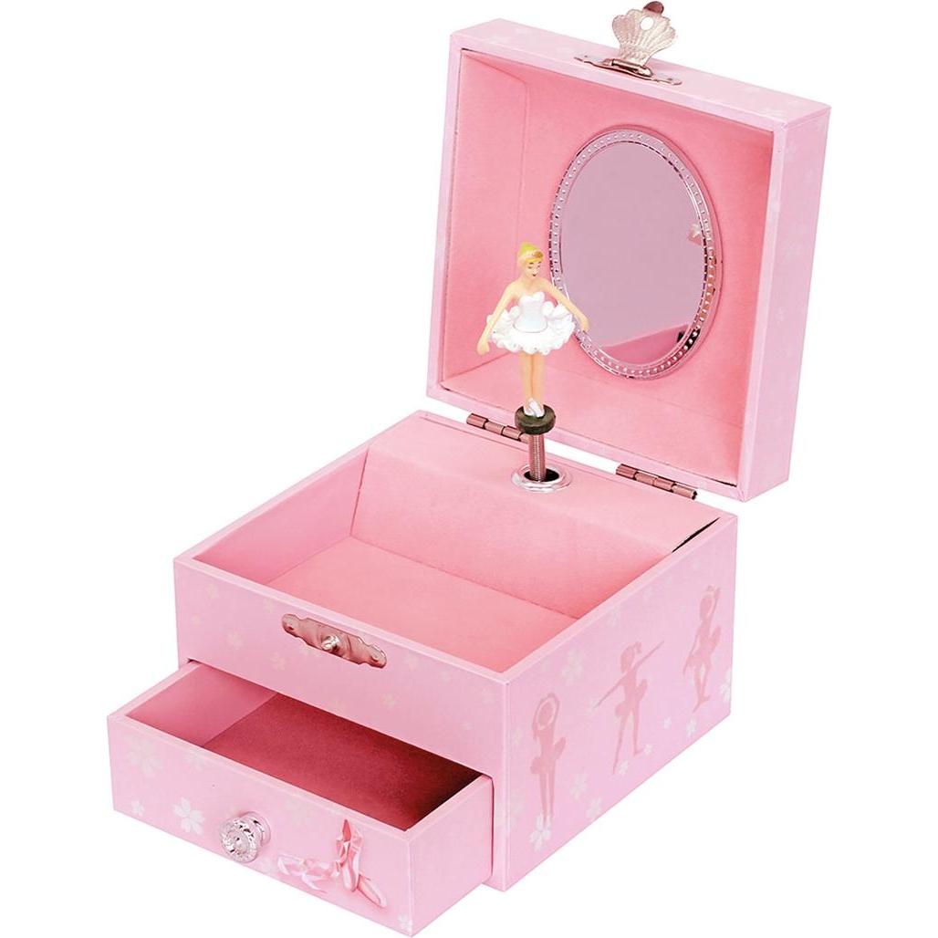 Trousselier, Spieluhr, Musikspieldose m. Schublade Ballerina, nachtleuch.