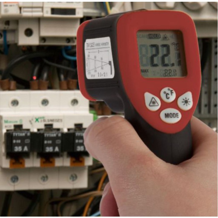 Produktbild Testboy Infrarot-Thermometer TV 324 Op