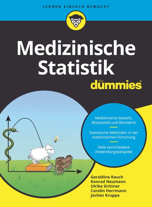 Actual product image Medizinische Statistik für Dummies (German, Carolin Herrmann, Geraldine Rauch, Jochen Kruppa, Konrad Neumann, Ulrike Grittner, 2020)