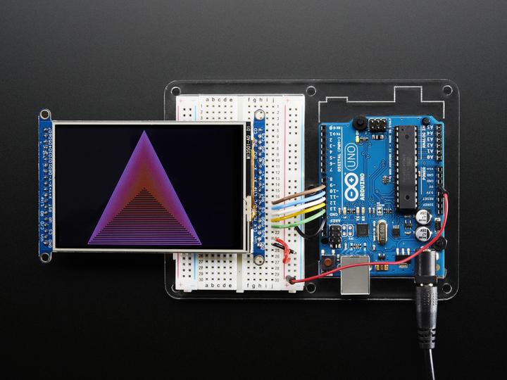 Produktbild Adafruit 3.5" TFT 320x480 Touchscreen w/MicroSD (Diverse)