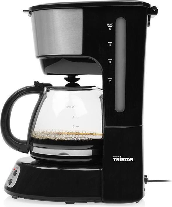 Actual product image Tristar Kaffeemaschine Schwarz Fassungsvermögen Tassen=6 Glaskanne, Warmhaltef