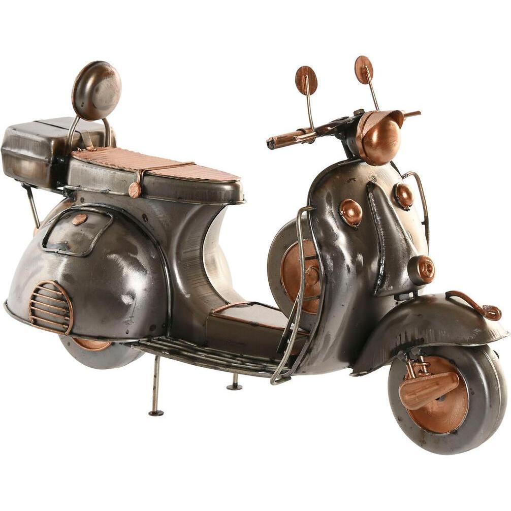 Esprit, Statuette e sculture decorative, Home Deko-Figur Home Gold Silberfarben Motorrad Vintage 30 X 11 X 17 Cm