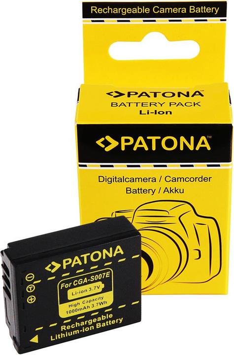 Produktbild Patona CGA-S007 Akku für Panasonic (Kamera Akku)