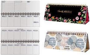 Sigel Jolie "Apricot Inspiration" desk calendar, everlasting (300 x 114 mm, Hardcover)