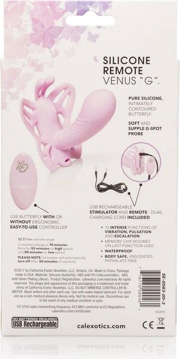 Produktbild CalExotics Venus Butterfly Silicone Remote Venus
