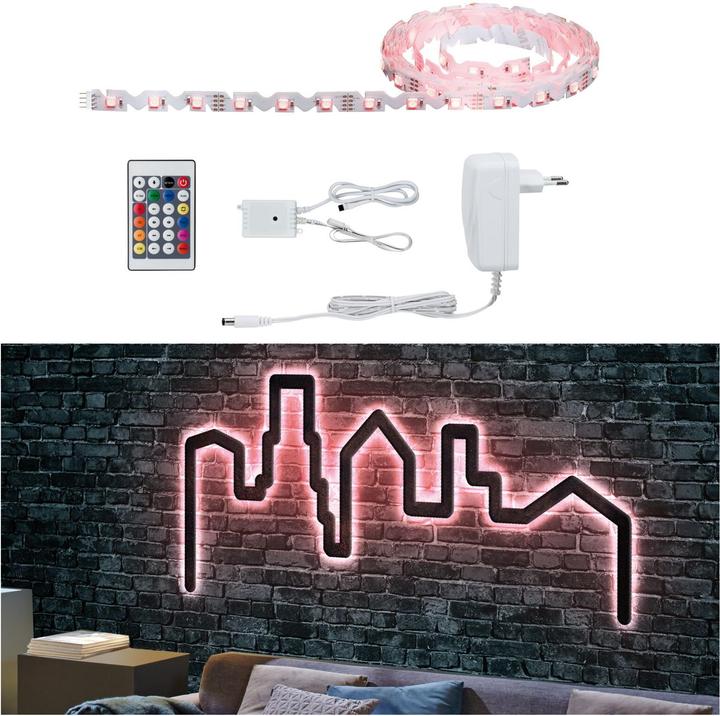 Produktbild Paulmann FlexLED 3D Stripe Set (RGB, 300 cm, Indoor)