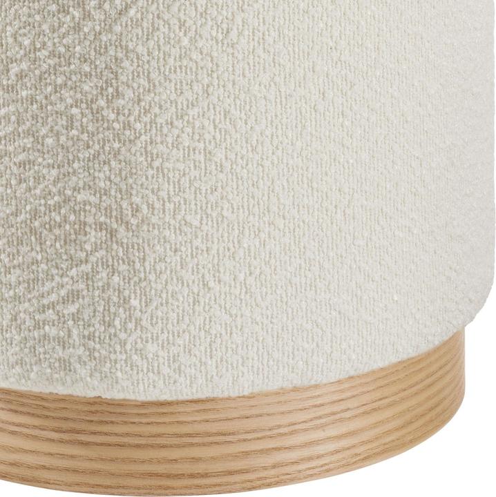 Actual product image tectake Orchid Bouclé