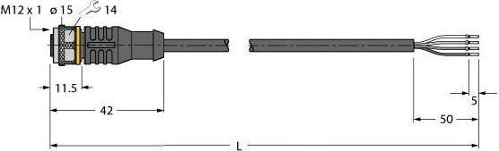 Produktbild Turck Aktuator- (7.50 m)