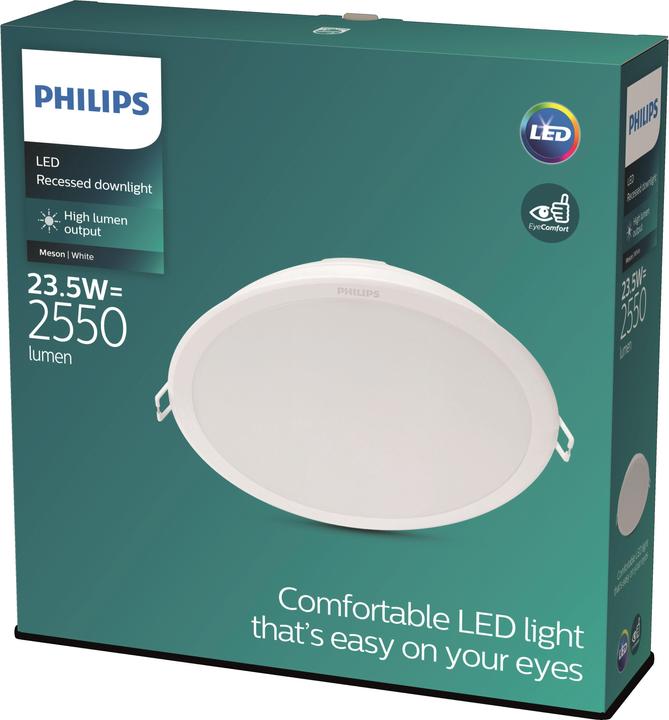 Produktbild Philips 59471 MESON 200 23.5W 30K WH RECESSED (2450 lm)