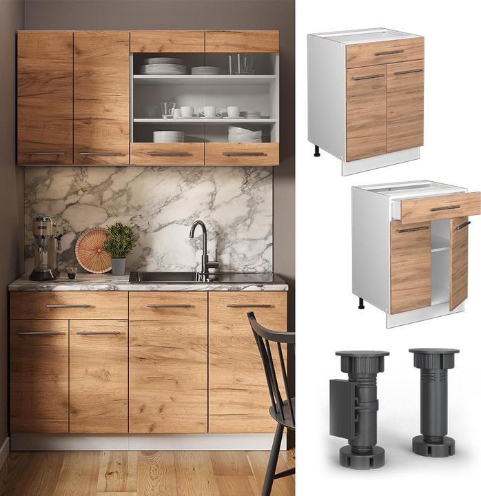 Produktbild Vicco Küchenunterschrank Fame-Line (60 x 60 x 81.5 cm)