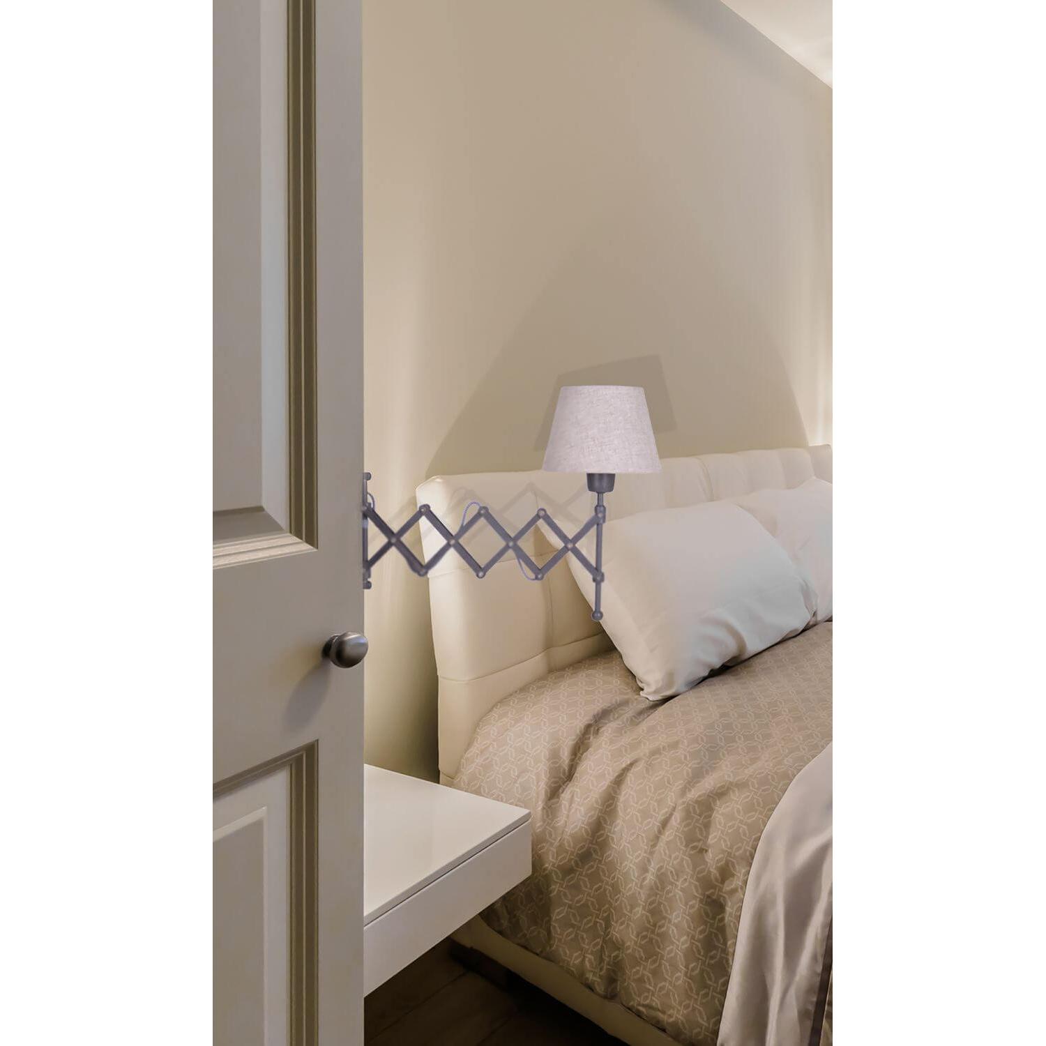 Thumbnail - Näve, Wandleuchte + Deckenleuchte, Scherenwandleuchte Adriennemax. a: 23-49cm natur 1292327 (E27)