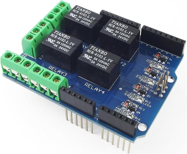 Produktbild Arduino 4 Relays Shield