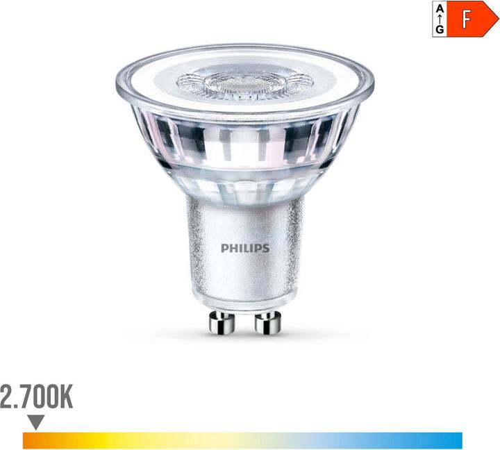 Produktbild Philips Spot (GU10, 4.60 W, 355 lm, 1 x, F)
