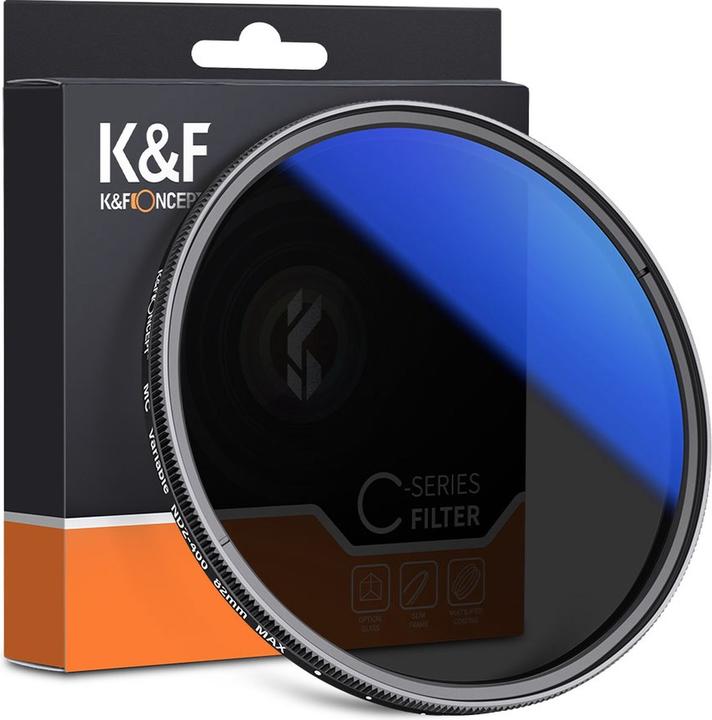 Produktbild K&F Concept Slim KV34 (67 mm, ND- / Graufilter)