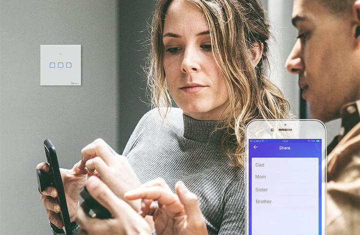 Immagine prodotto Sonoff T0 EU TX (2-kanałowy)