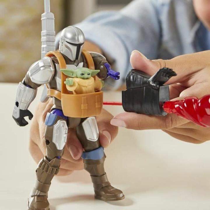 Produktbild Star Wars MixMashers ™ Mandalorianer & Grogu individualisierbares Mix-And-Match Deluxe Action-Figuren