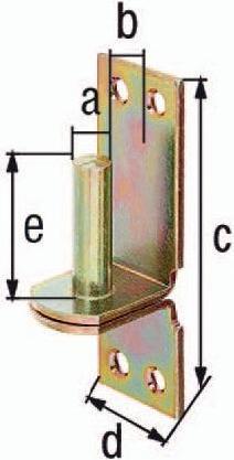 Immagine prodotto GAH Morsetto DI su piastra 13x11mm galvanica gialla zincata (Bozzelli, 10 pz.)