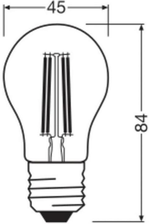Produktbild Steffen Osram LED Star Retrofit Classic P E27 240V 3.4W 470lm WW (E27, 470 lm, 6x)