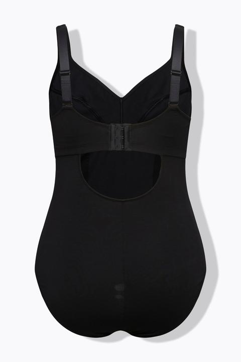 Actual product image Ulla Popken Modal Blend Sleeveless Bodysuit (100 E)