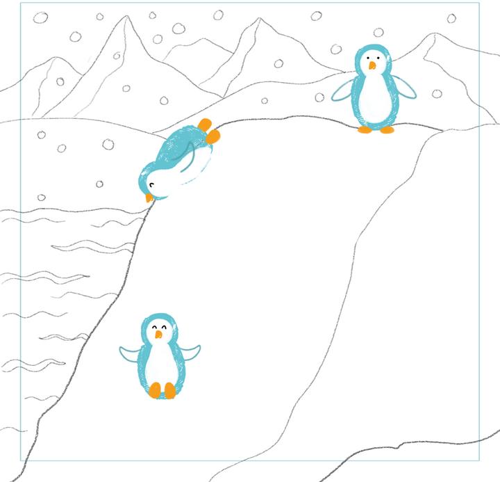 Produktbild Fingerstempeln. Bastelblock Weihnachten