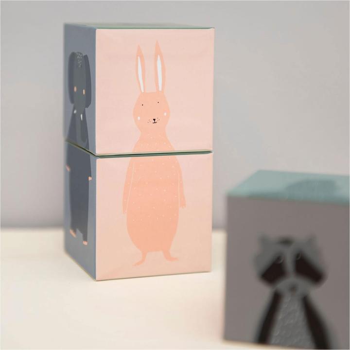 Actual product image Trixie Baby Block puzzle animals